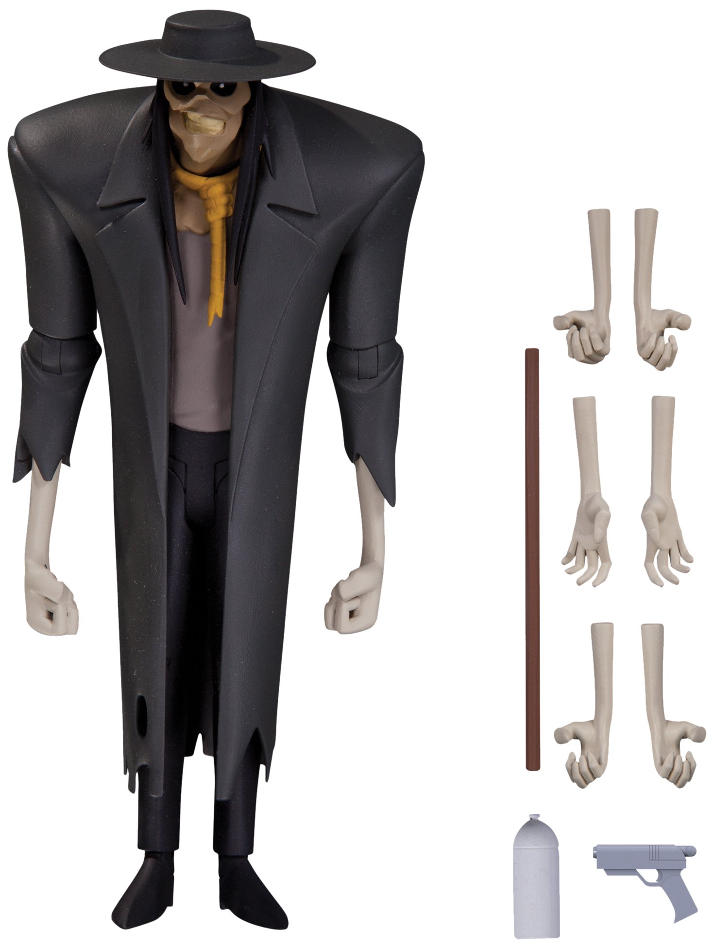 DC Collectibles The New Batman Adventures: Scarecrow Action Figure 7-inch Premium Collectible Toy for Fans & Display - Perfect for Comic Book Lovers, Superhero Decor, and Batman Merchandise Collections