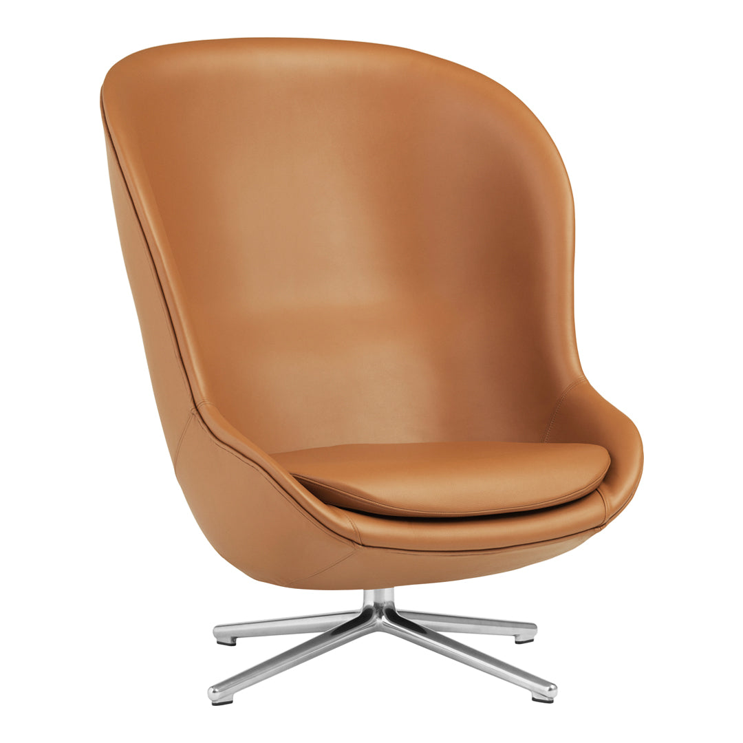 Premium Hyg Lounge Chair with 360° Swivel Base - Modern Accent Chair for Living Room, Bedroom & Office Relaxation