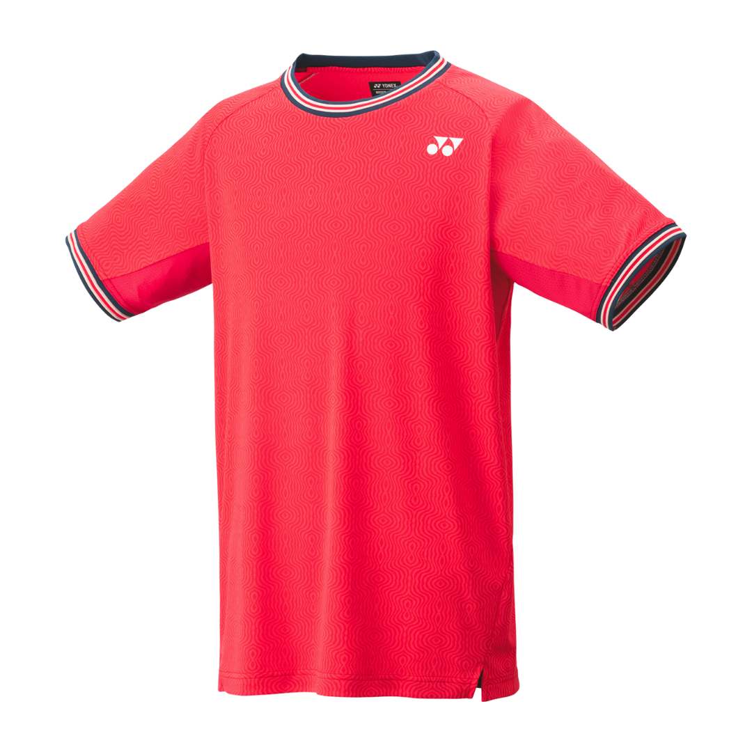 Yonex 10578 Men's Crew Neck T-Shirt - Breathable Cotton Athletic Shirt for Tennis, Golf & Casual Wear | Moisture-Wicking Performance Top for Sports & Everyday Comfort