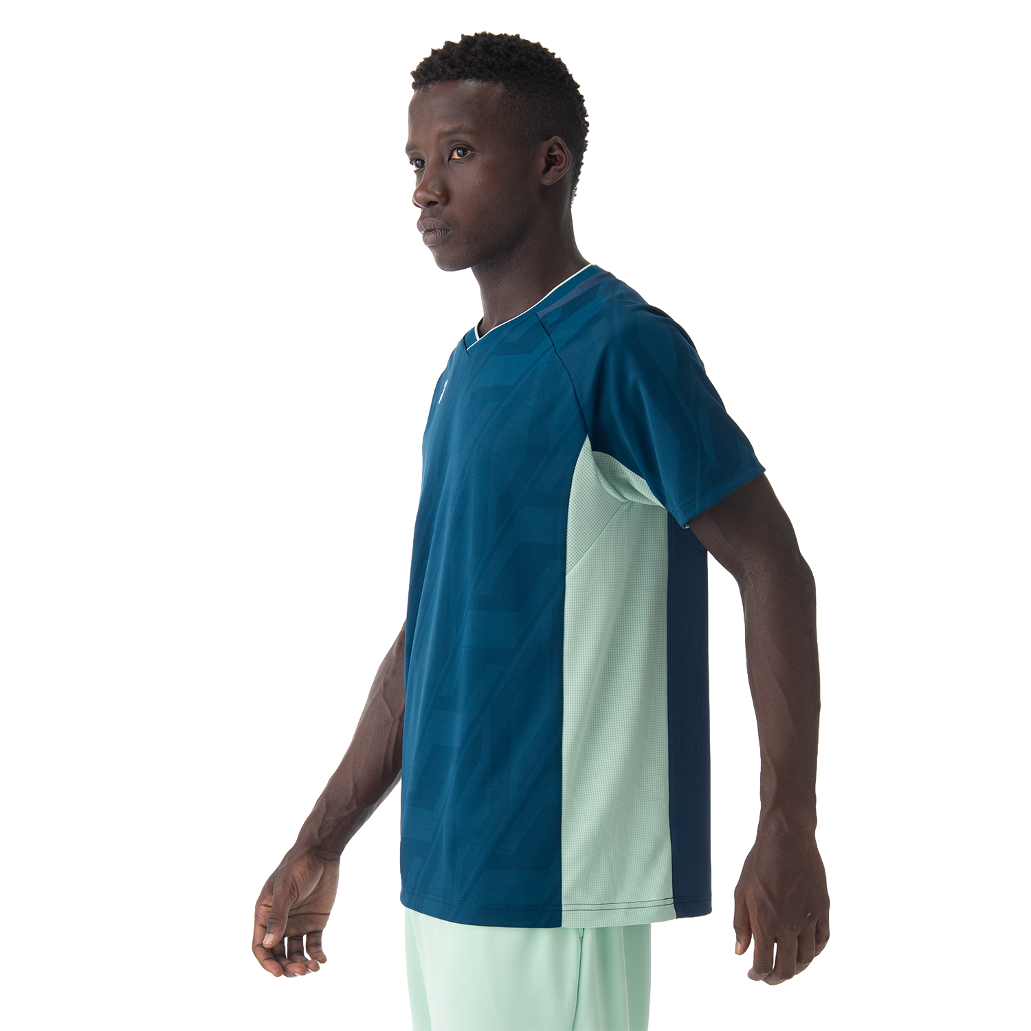 Yonex 10632 Men's Badminton Shirt - Breathable Quick-Dry Sports Tee for Badminton & Tennis Players - Perfect for Training & Tournaments