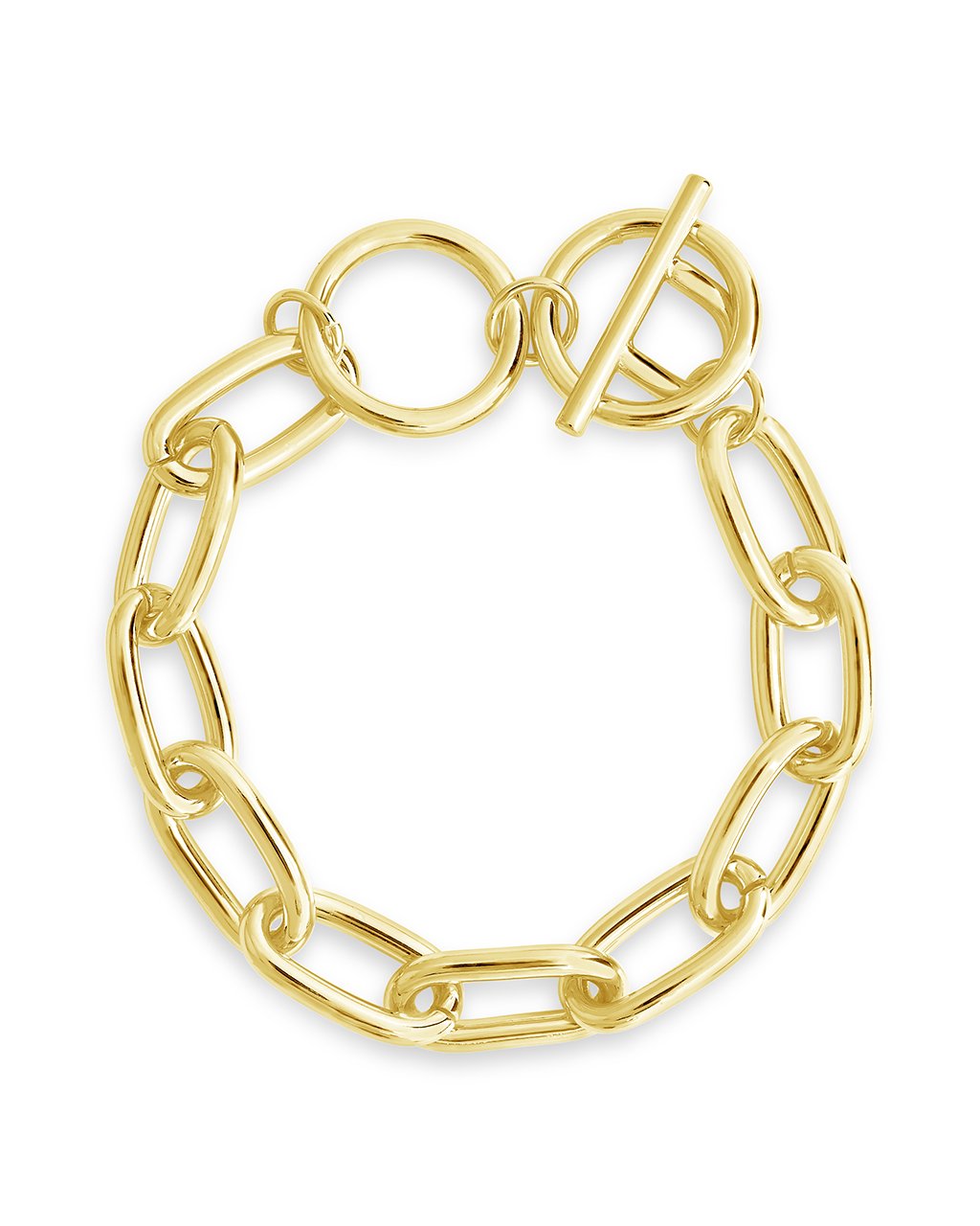 Linked Toggle Bracelet - Adjustable Stylish Jewelry for Women - Perfect for Casual Wear, Parties & Gifts