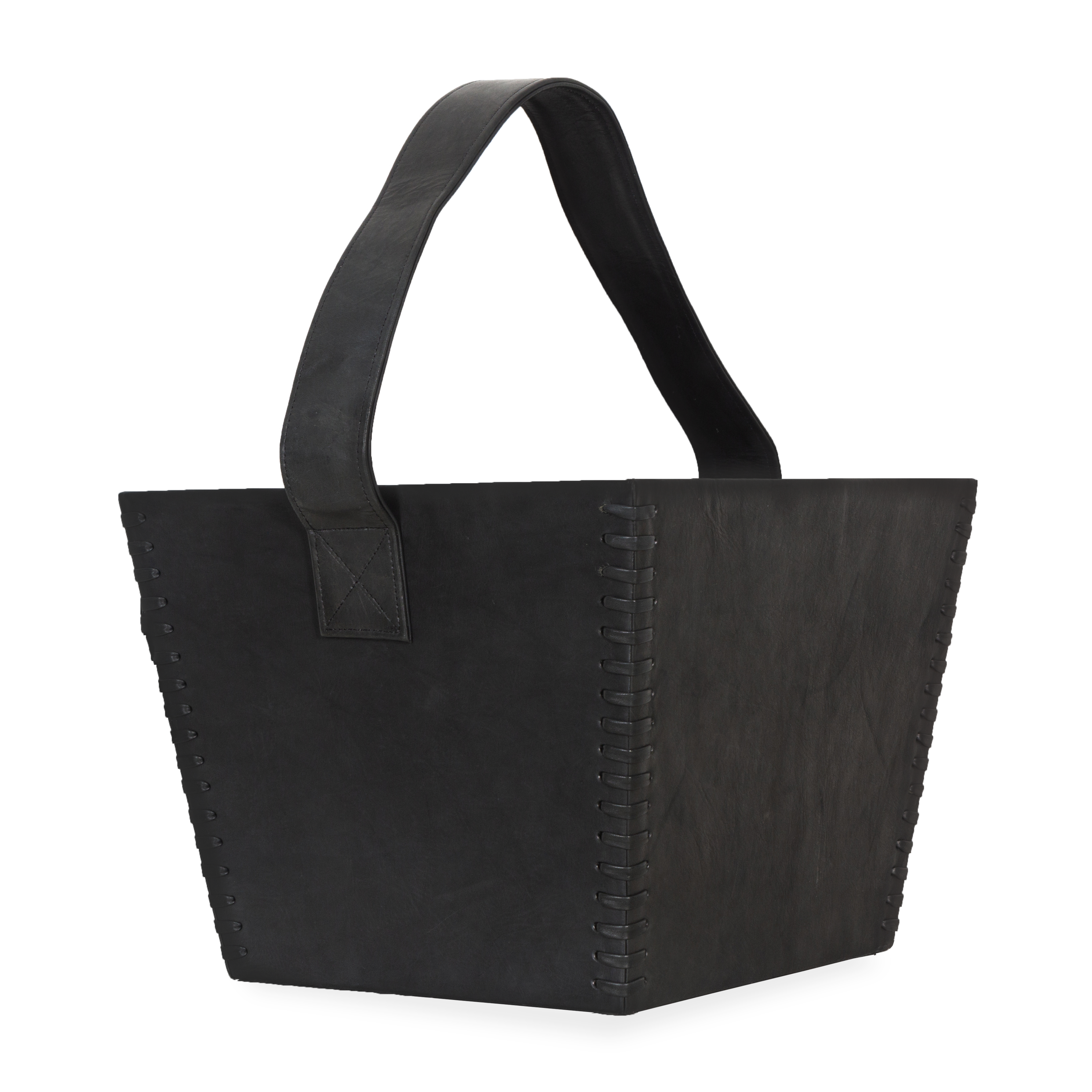 Premium Leather Magazine Holder - Durable & Stylish Organizer for Books, Catalogs, and Documents | Perfect for Home, Office, or Travel Use