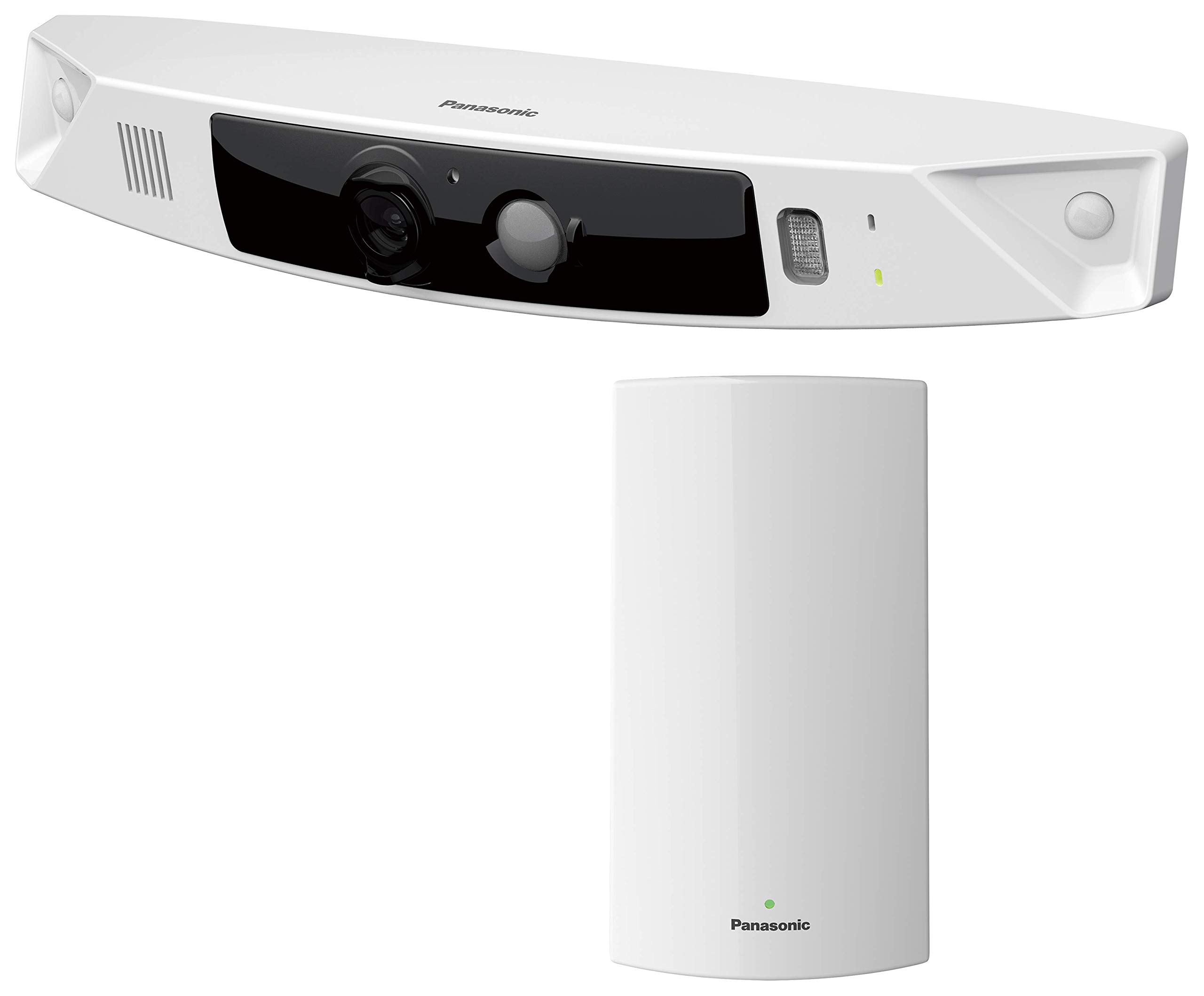 Panasonic KX-HN7051 Home Hawk Smart Wireless Security Camera System - Indoor/Outdoor HD Surveillance with Night Vision & Motion Detection for Home, Office & Business Security (White)