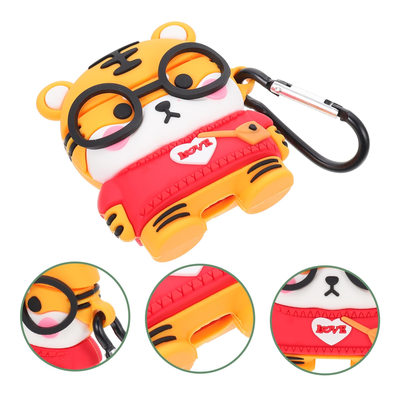 HOMSFOU 3-Piece Silicone Earplugs & Earbuds Case - Portable Headphone Protector for Travel, Workout, and Noise Cancellation
