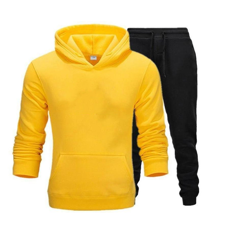 Men's Athletic Casual Two-Piece Suit - Lightweight Breathable Workout & Lounge Wear for Gym, Travel, and Everyday Comfort