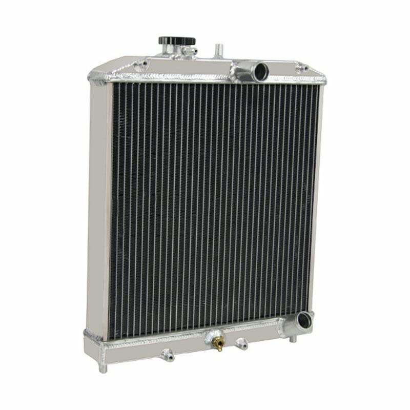 ReadyCool 4 Row Aluminum Radiator Shroud Fan Relay Kit - Compatible with 1992-2000 Honda Civic D15 D16 EK EG Del Sol & Acura Integra GS LS HX L4 L6 - Perfect for Engine Cooling & Performance Upgrades