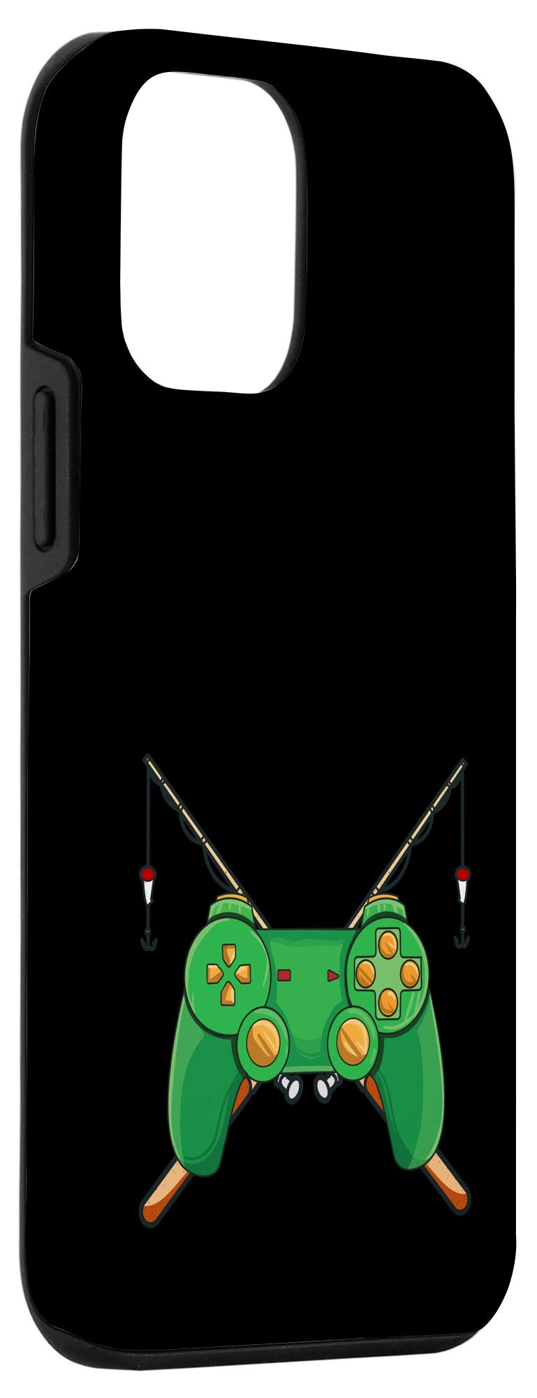 iPhone 12 Mini Case - Funny Fisherman Design for Fishing Game Lovers | Durable Protective Cover for Gaming & Outdoor Activities