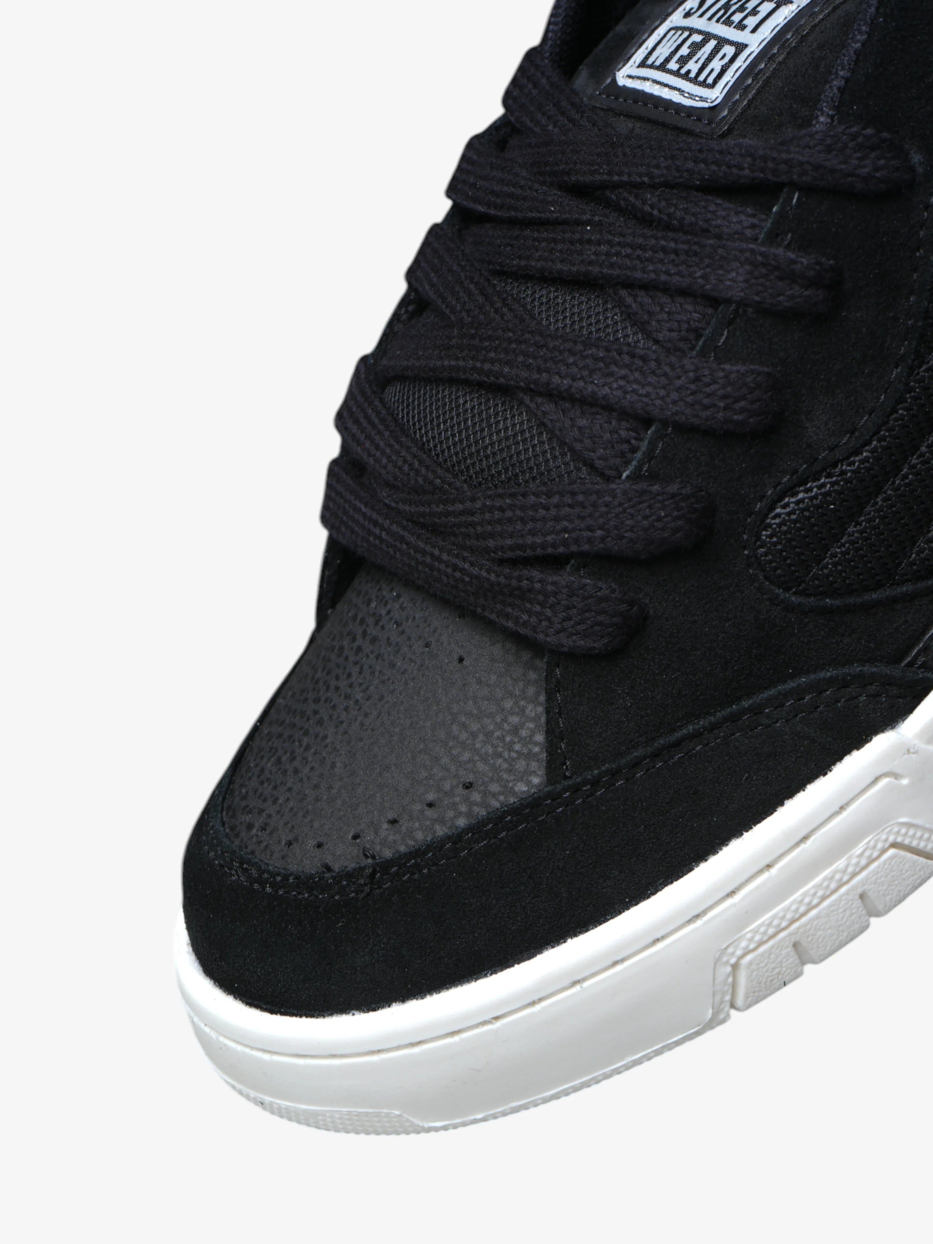 Vision Saavy Black Sneakers - Comfortable & Stylish Casual Shoes for Men & Women - Perfect for Running, Walking, and Everyday Wear