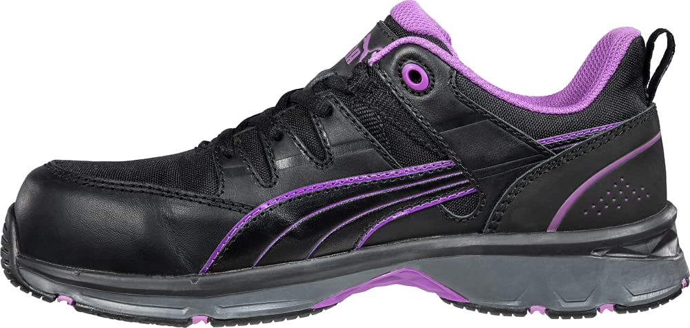 PUMA Motion Protect Stepper Low EH Women's Safety Shoes - Composite Toe, Slip Resistant, Electrical Hazard Protection - Perfect for Construction, Warehouse & Industrial Work
