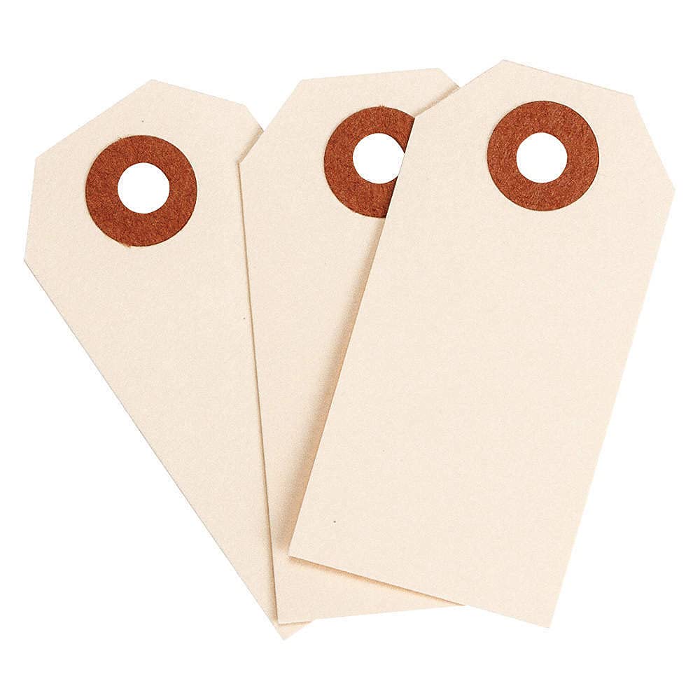 102040 Blank Tags - 1000 Pack Manila Cardstock Tags for Labeling, Organizing & Crafting | Perfect for Office, Retail & DIY Projects