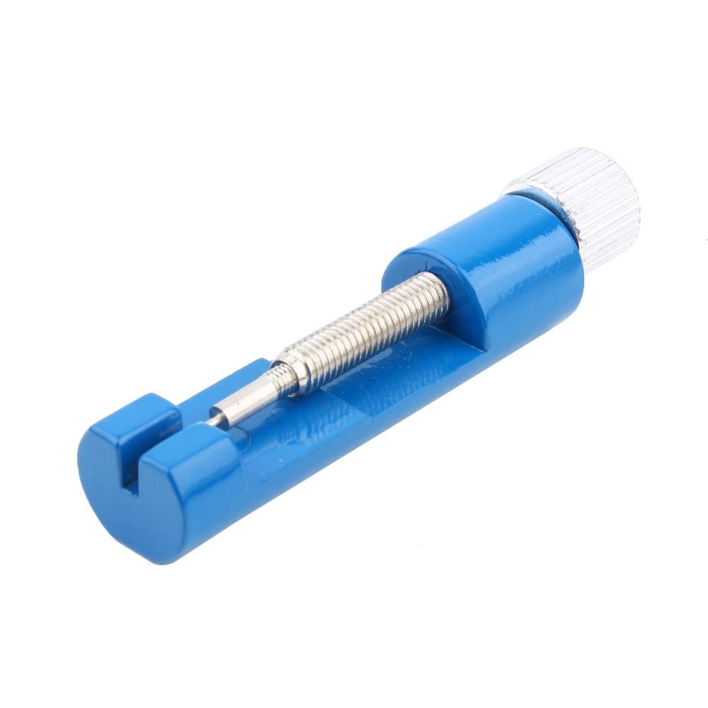 Haofy Adjustable Metal Watch Band Strap Link Pin Remover Tool - Professional Watch Bracelet Repair Kit for Men & Women - Fits Most Watch Bands (Blue) - Perfect for Watch Repair at Home or Jewelry Store