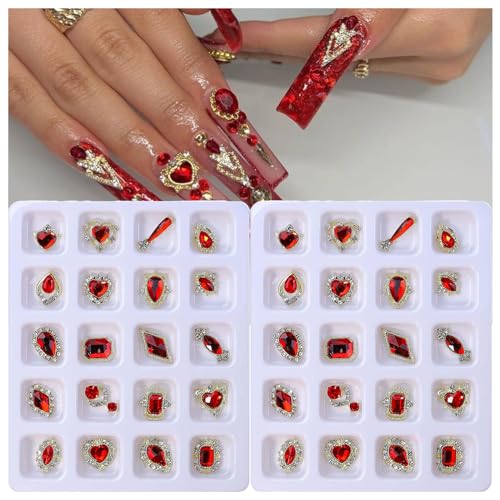 40PCS Red