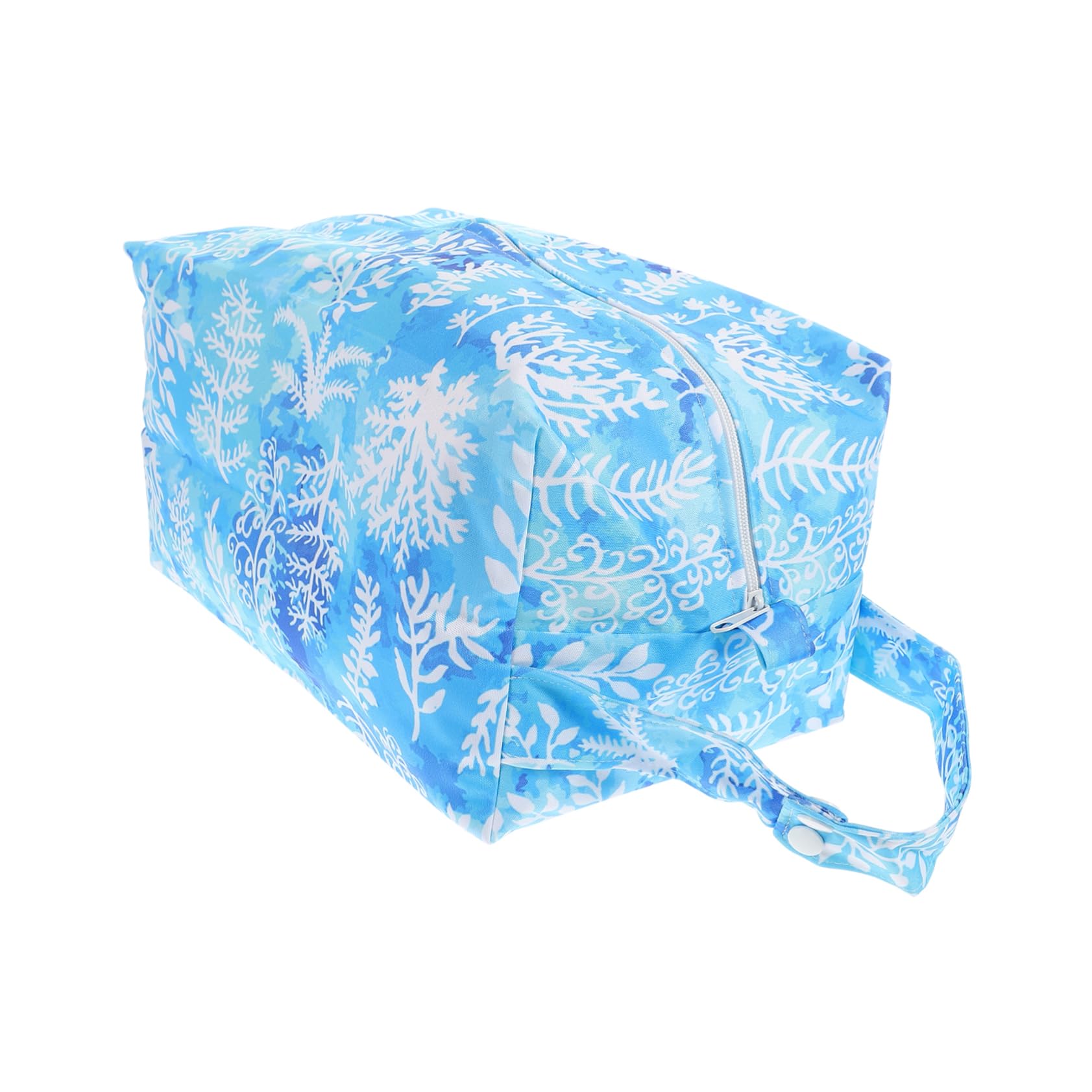 Wakauto Reusable Waterproof Storage Bag - Cloth Nappy & Wet Dry Bag for Baby Essentials, Travel & Outdoor Activities | Perfect for Diapers, Swimwear & Toiletries