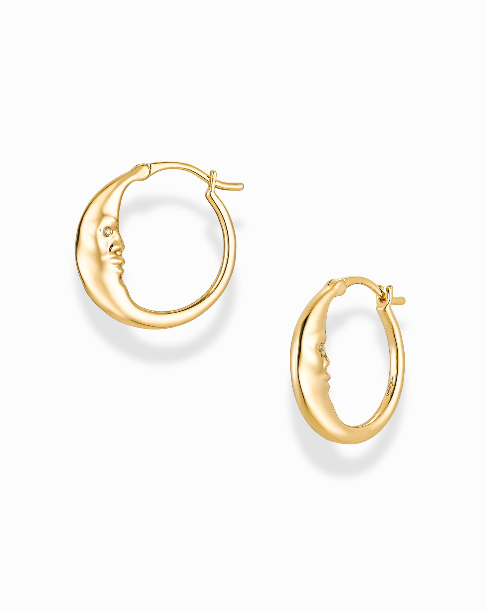 Petite Luna Hoops - Small Gold Hoop Earrings for Women, Minimalist Dainty Jewelry - Perfect for Everyday Wear & Gifting