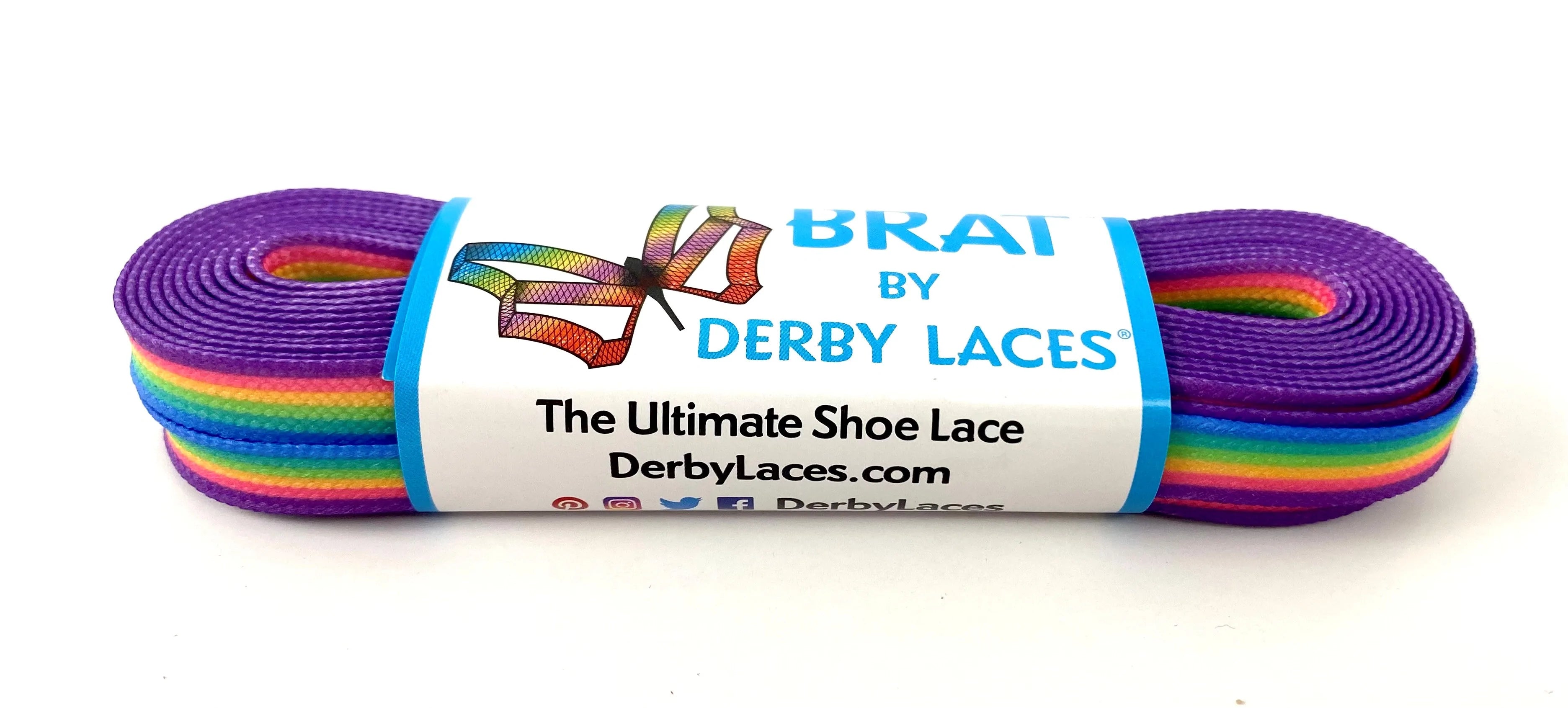 Derby Laces for Roller Skates - 84 Inch Premium Skate Shoe Laces | Perfect for Roller Derby, Artistic Skating & Rink Sports