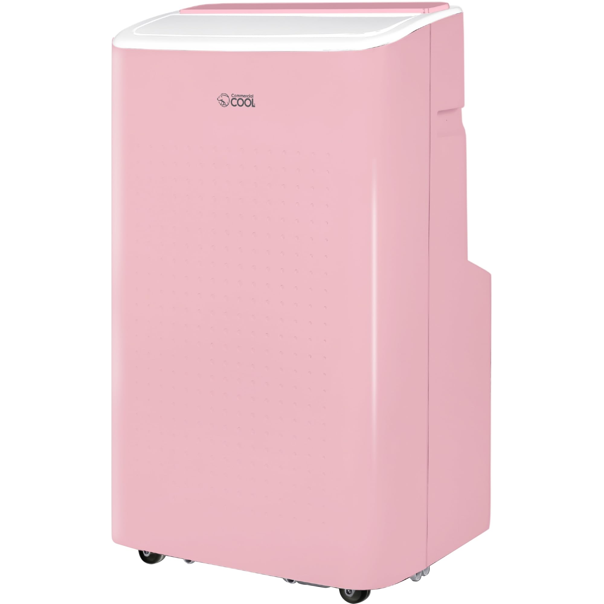 COMMERCIAL COOL 9,000 BTU Portable Air Conditioner with Dehumidifier & Fan - Cools Up to 400 Sq. Ft, Wi-Fi Enabled, Pink - Perfect for Bedrooms, Offices & Small Apartments