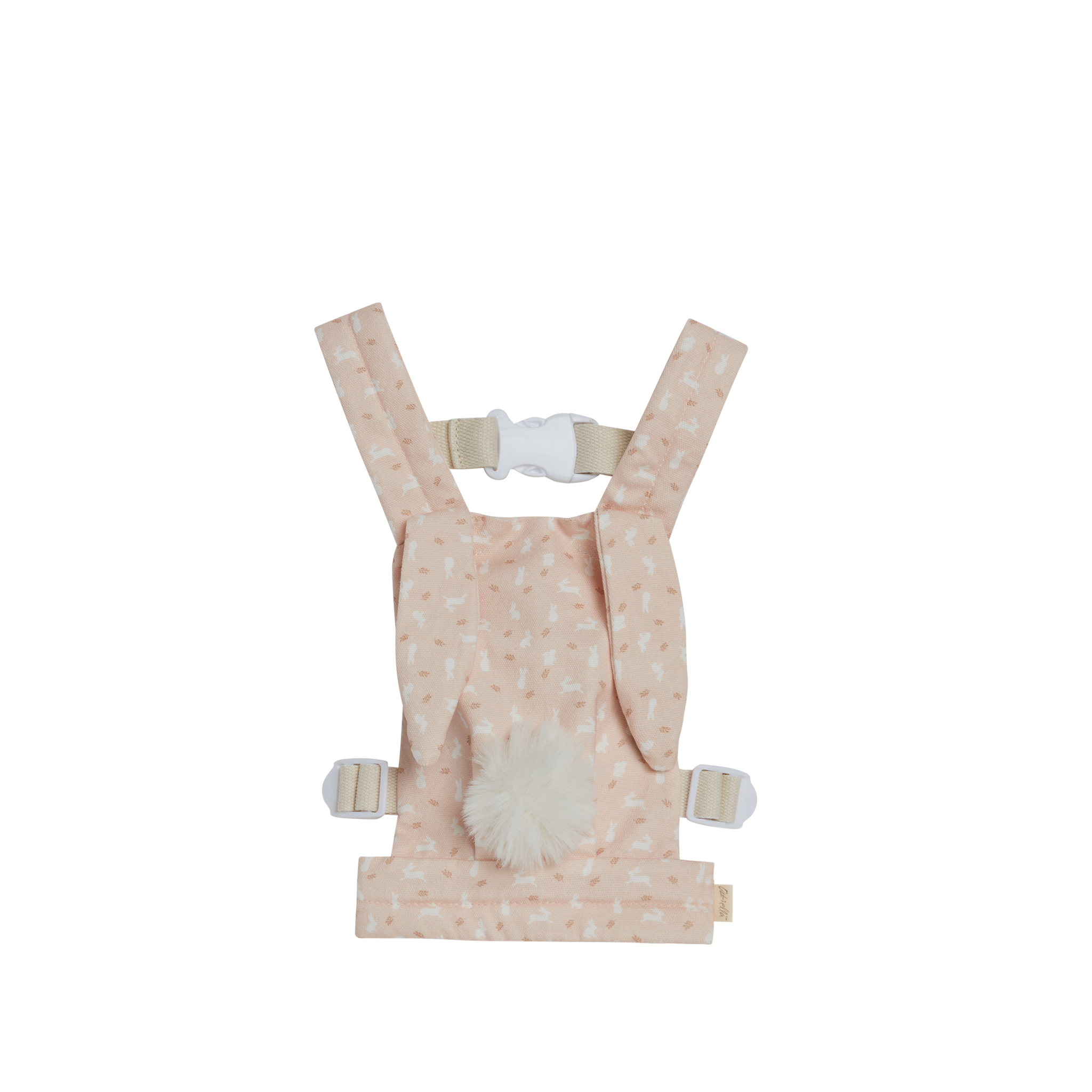 Dinkum Dolls Cottontail Carrier - Soft Plush Bunny Doll Carrier for Kids | Perfect for Playtime, Travel & Nursery Decor