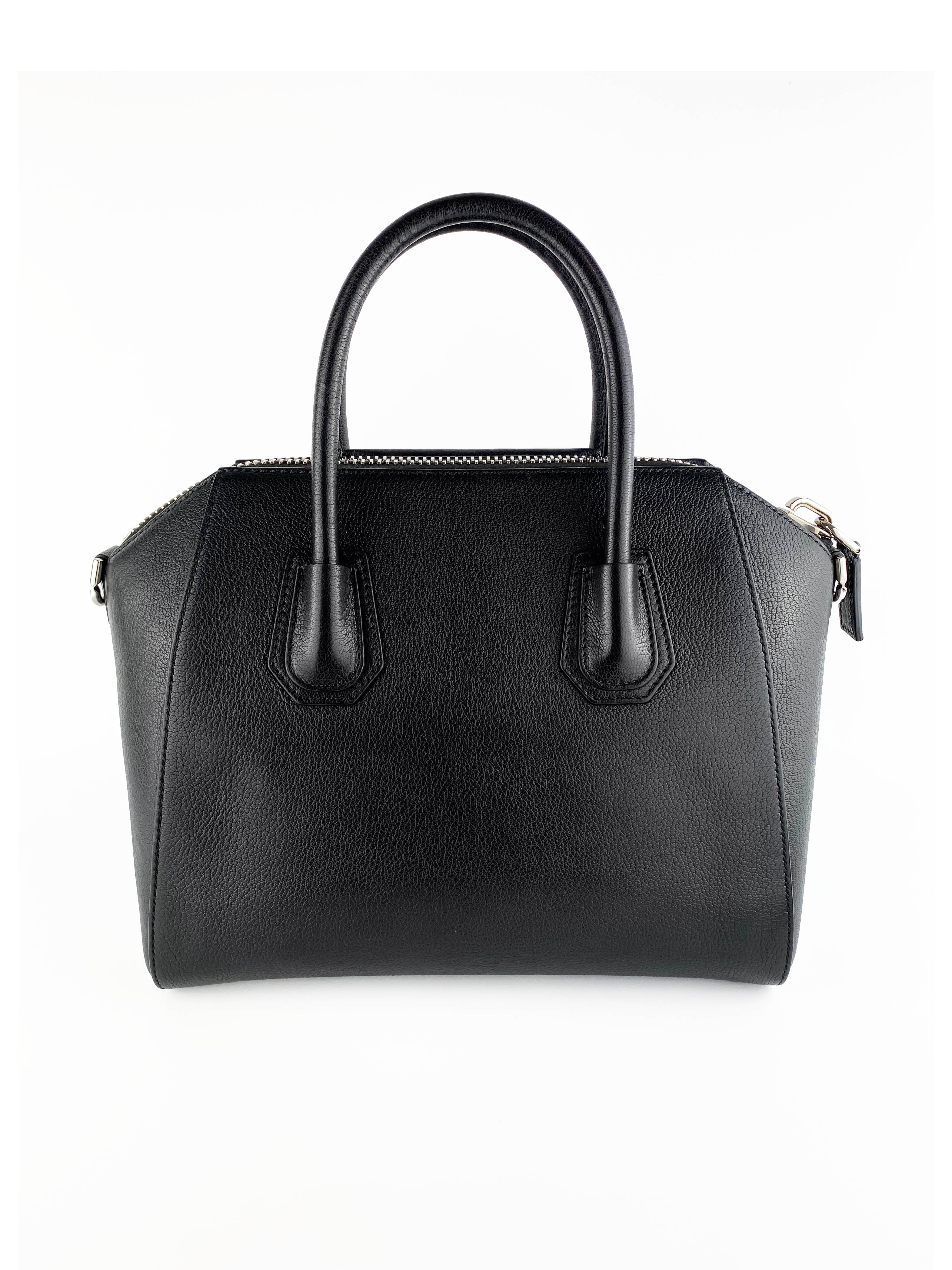 Givenchy Black Small Antigona Tote Bag - Luxury Leather Handbag for Women | Perfect for Work, Travel & Everyday Use