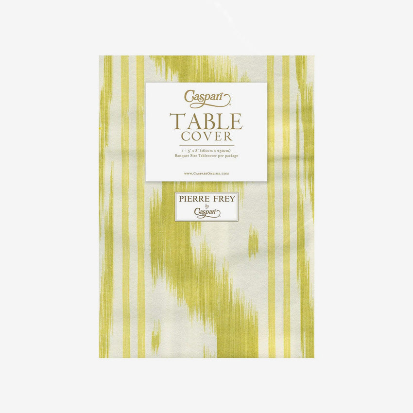 Caspari Toile De Nantes French Linen Print Table Cover - Elegant Dining Tablecloth for Parties, Weddings & Home Decor