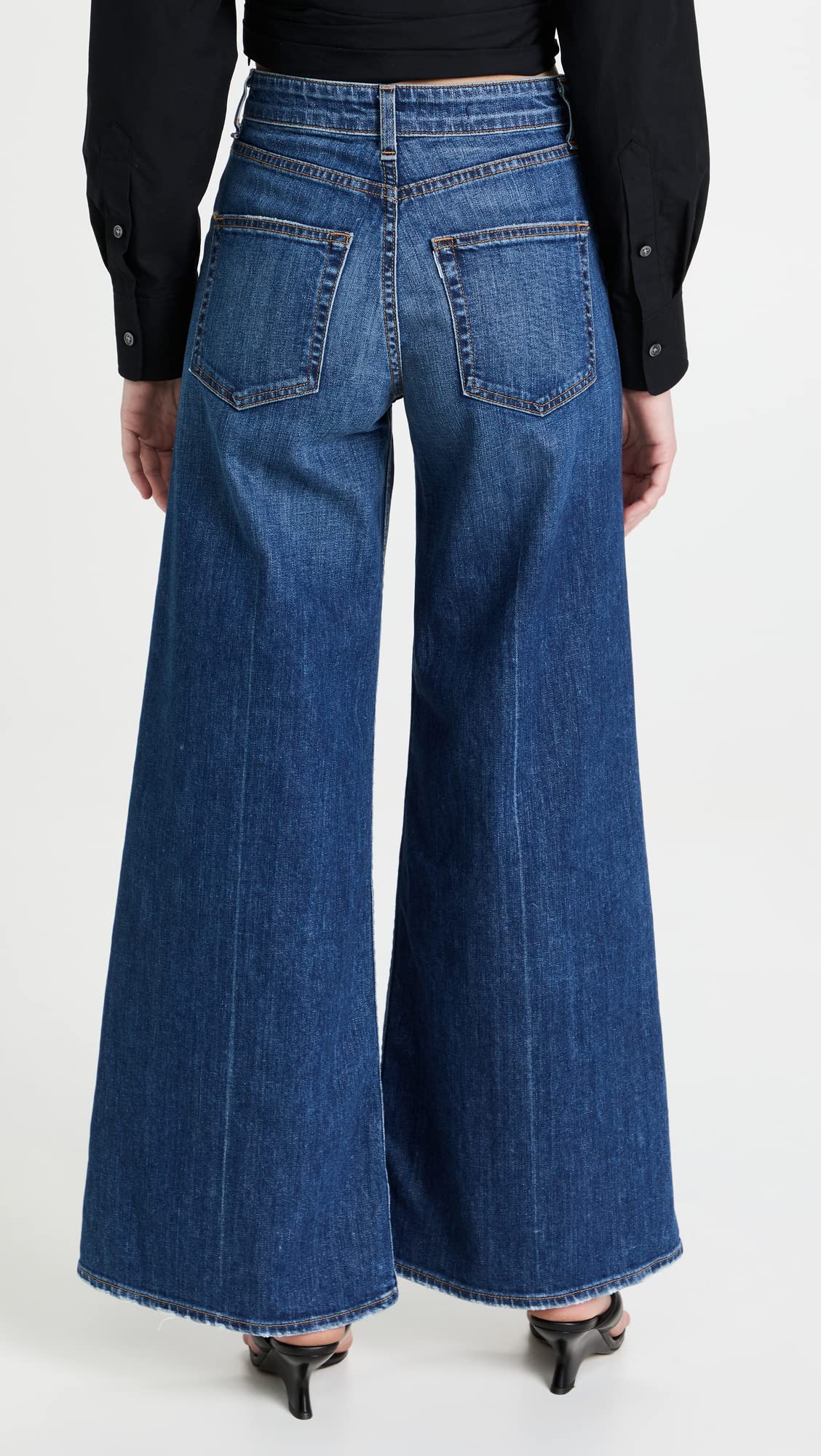 Women's High Waisted Wide Leg Gunnison Jeans - Stretchy Denim Pants for Casual & Comfortable Outfits | Perfect for Work, Travel & Everyday Wear