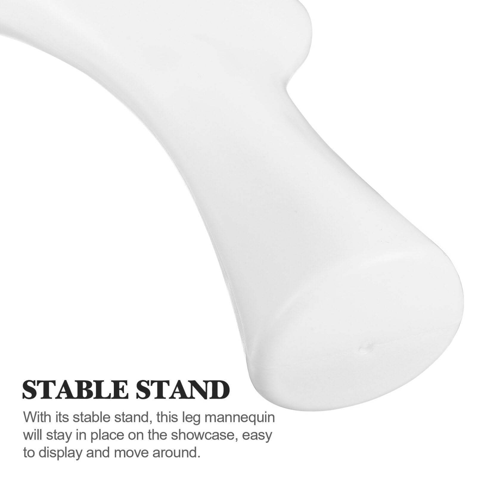 Alipis Plastic Foot Model Stand - Shoe & Sock Display Holder, Ankle Bracelet Mannequin for Retail Stores - Perfect for Footwear Boutiques, Jewelry Displays and Fashion Accessories Showcase