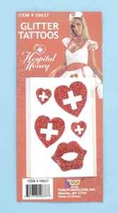 Premium Hospital Honey Glitter Tattoo Kit - Safe & Non-Toxic Temporary Body Art for Kids & Adults - Perfect for Parties, Halloween & Festivals