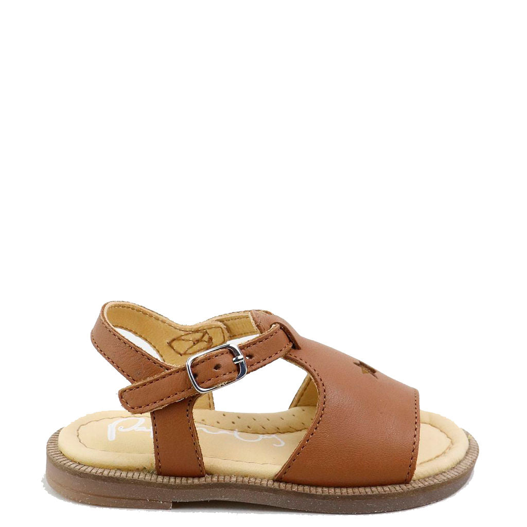 Papanatas Leather Star Sandals - Stylish & Comfortable Women's Sandals for Summer, Beach, and Casual Outings