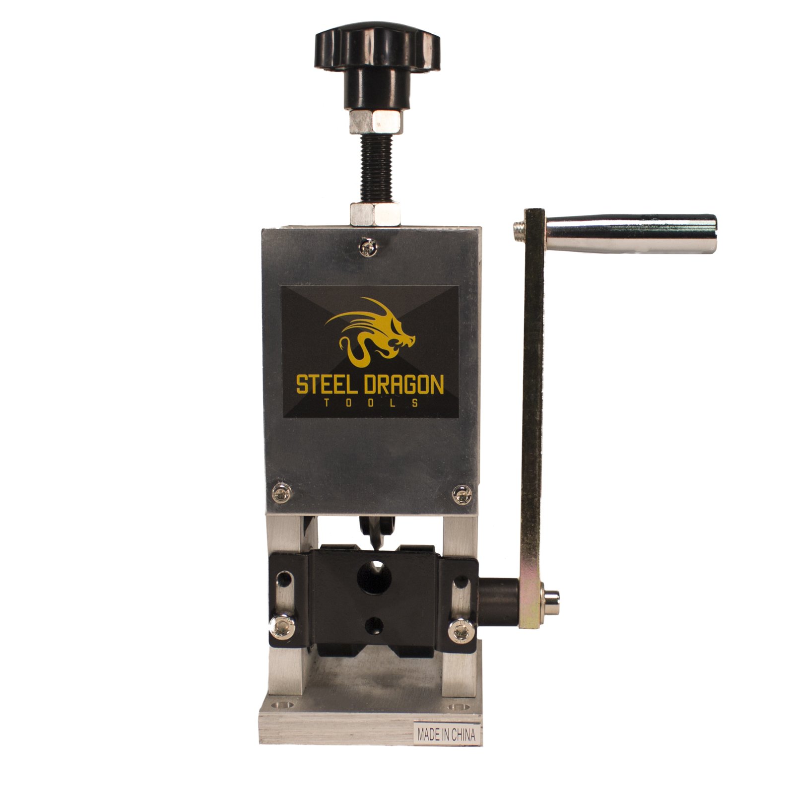 Steel Dragon Tools WRA15 Manual & Drill-Powered Wire Stripping Machine - Copper Wire Stripper for Scrap Recycling | Perfect for DIY, Electrical Work & Metal Recycling Projects
