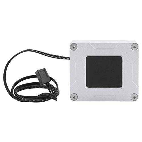 Professional Computer Water Cooling Flow Meter - Digital RPM Speed & Temperature Monitor for PC Liquid Cooling Systems - Perfect for Gaming Rigs, Overclocking & High-Performance PCs