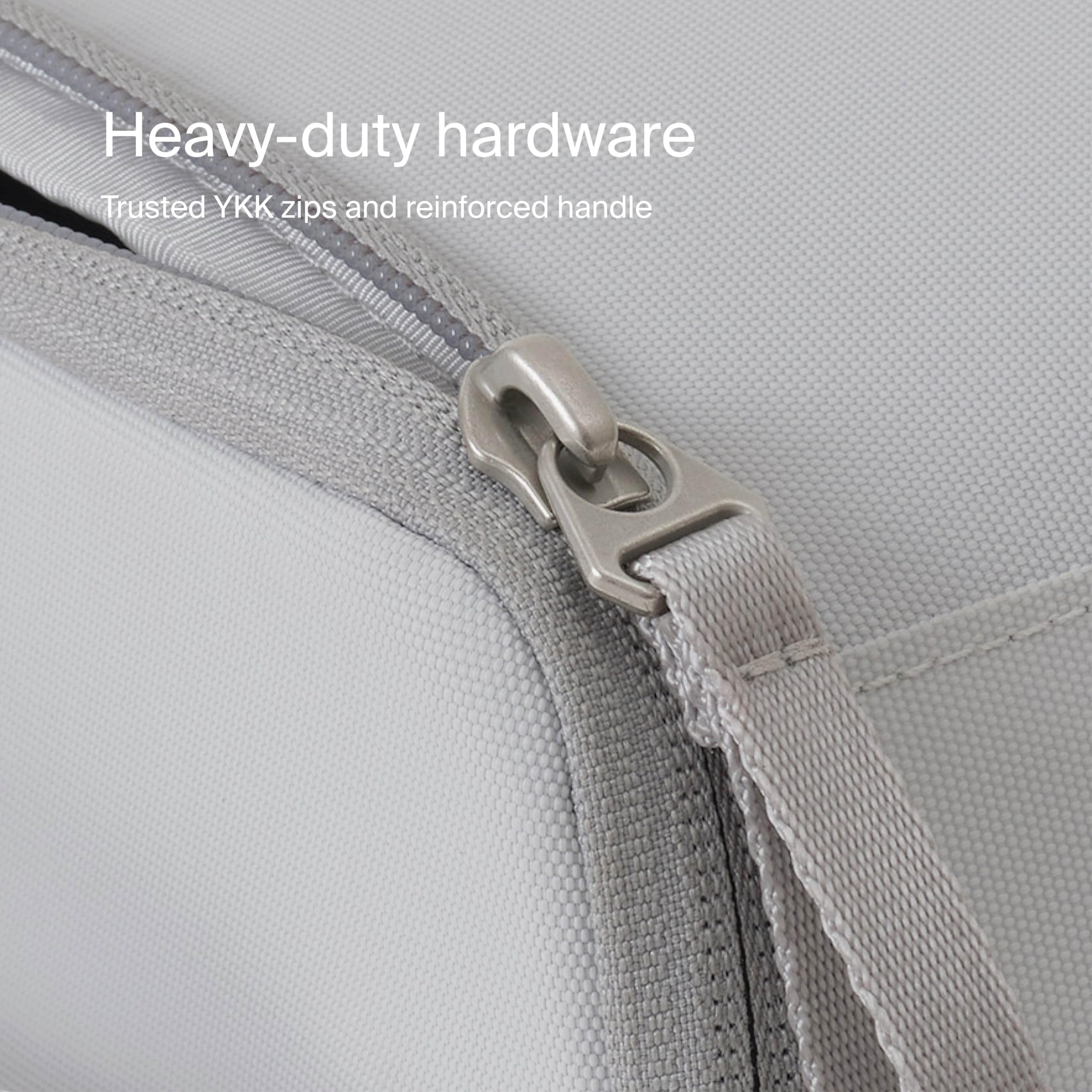 Urth Norite 11.3L Waterproof Camera Insert Bag - Padded DSLR/SLR Camera Case with Lens Storage, Eco-Friendly Recycled Material (Ash Grey) - Perfect for Travel Photography & Professional Shoot Organization