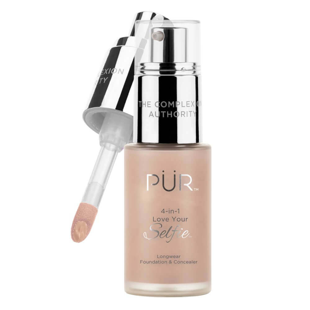 Love Your Selfie™ Longwear Foundation & Concealer - Full Coverage, Oil-Free, 24H Wear for Flawless Skin | Perfect for Daily Makeup, Photos & Special Occasions