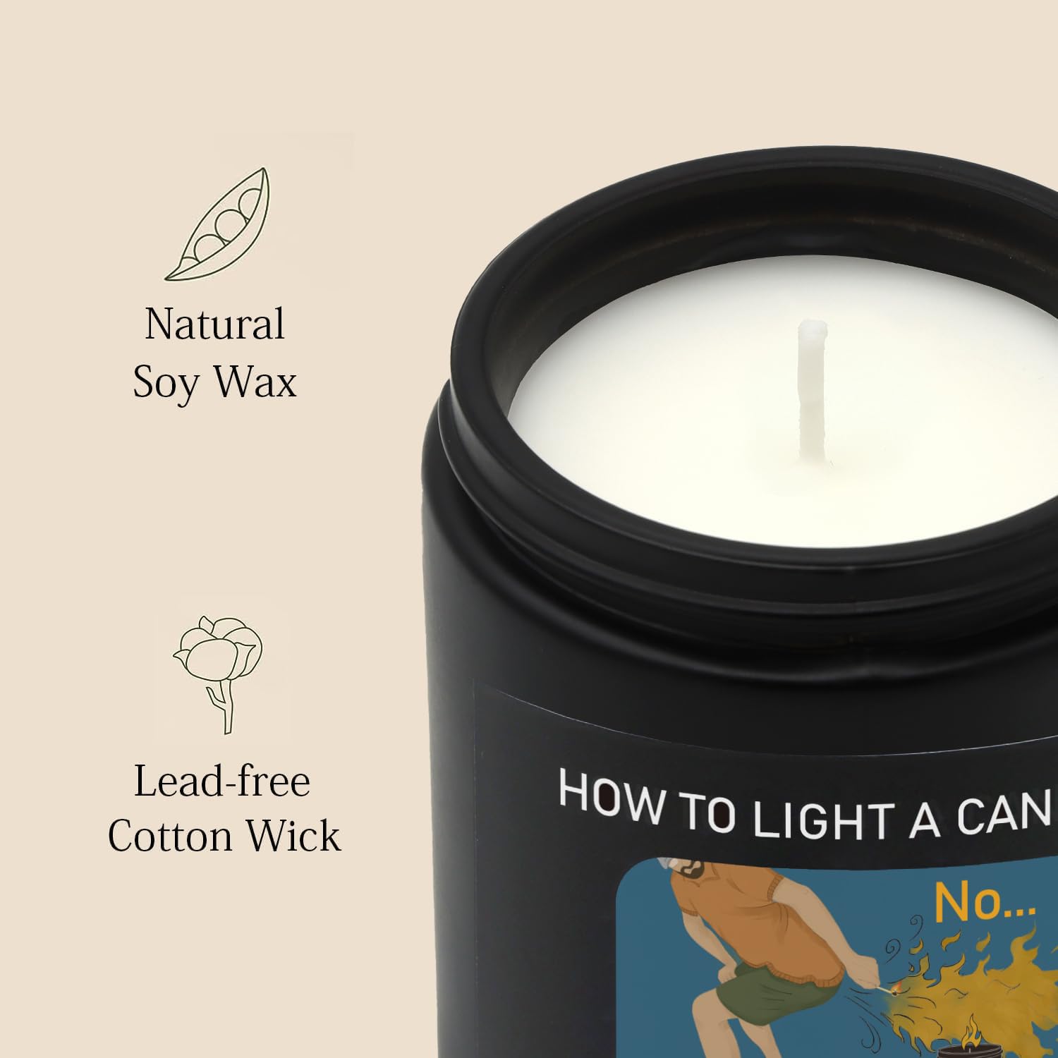 Lihome Best Dad Ever Gifts Set - Sandalwood & Wooden Pine Scented Candles for Father's Day, Birthday, Thanksgiving & Christmas | Thoughtful Present from Daughter or Son | Perfect for Home Office Relaxation & Gift Giving