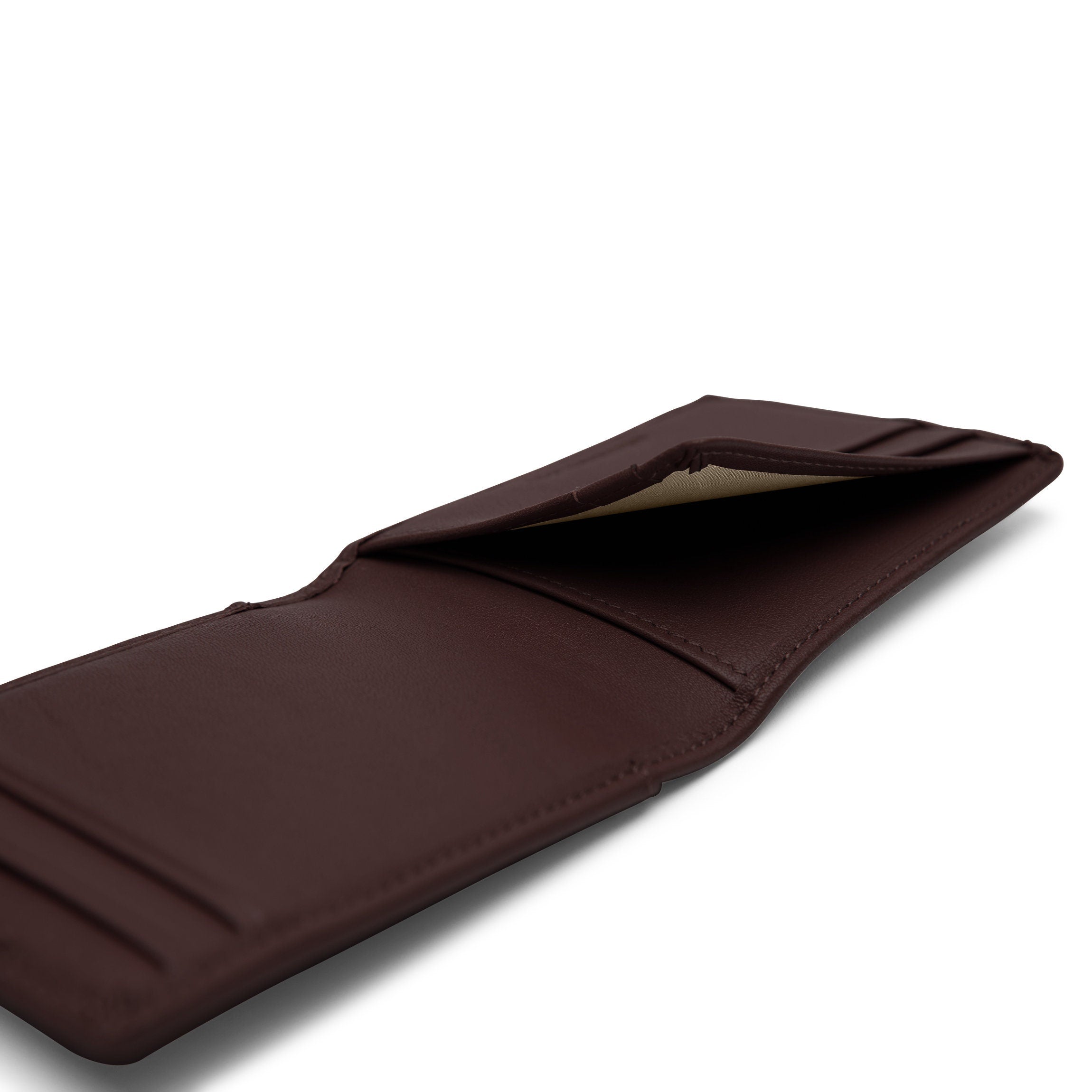 Slim RFID Blocking Utility Card Wallet - Minimalist Brown Leather Wallet for Men & Women - Perfect for Travel, Business & Everyday Use