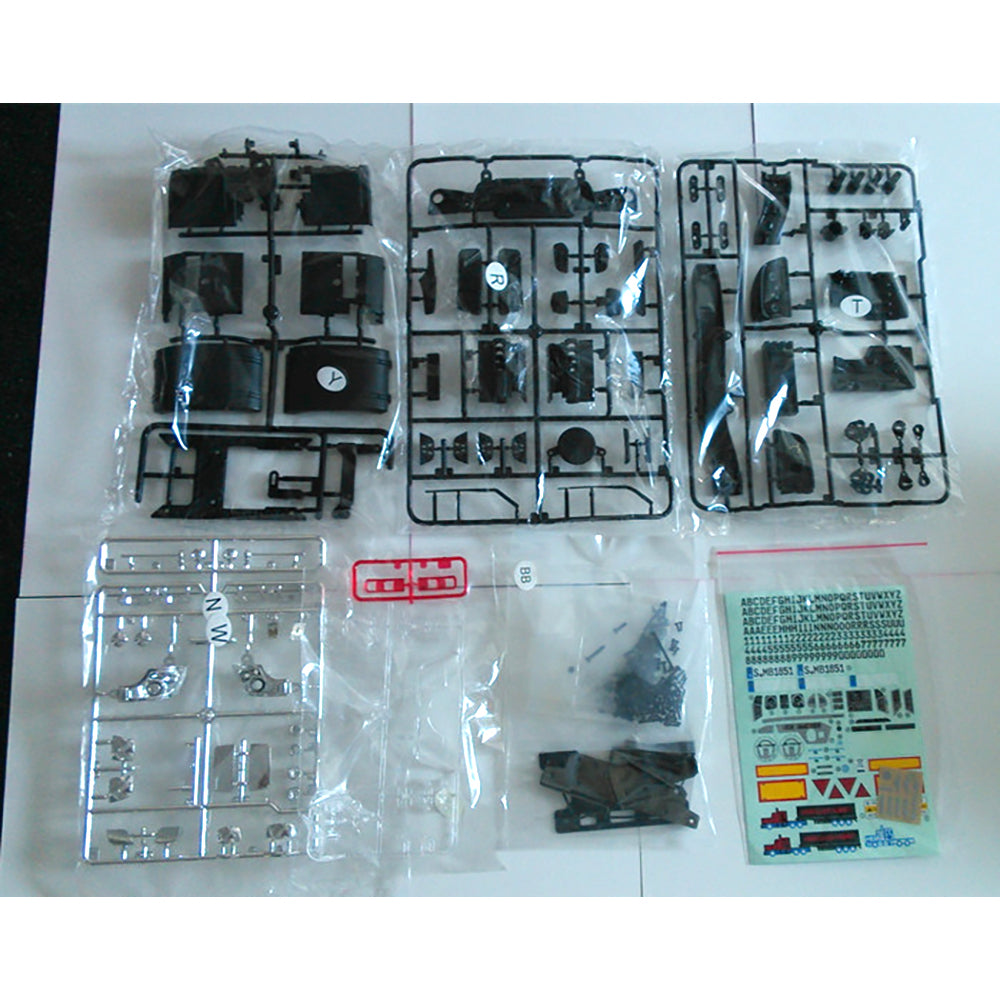 1/14 Scale Remote Controlled 3 Axles & 2 Axles Unassembled Car Cabin Body Shell DIY Kit for Tractor RC Truck Electric Model Cars - Perfect for Hobbyists, Collectors and RC Enthusiasts