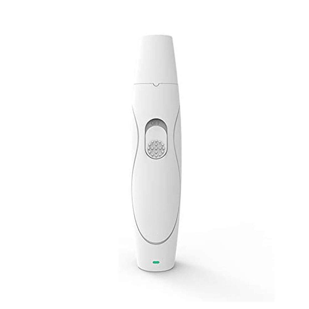Qin Dog Nail Grinder for Large & Medium Dogs - Rechargeable Electric Pet Nail Trimmer Clipper | Painless Dog & Cat Paw Grooming Kit with Smoothing File | Perfect for Home Pet Grooming & Professional Use