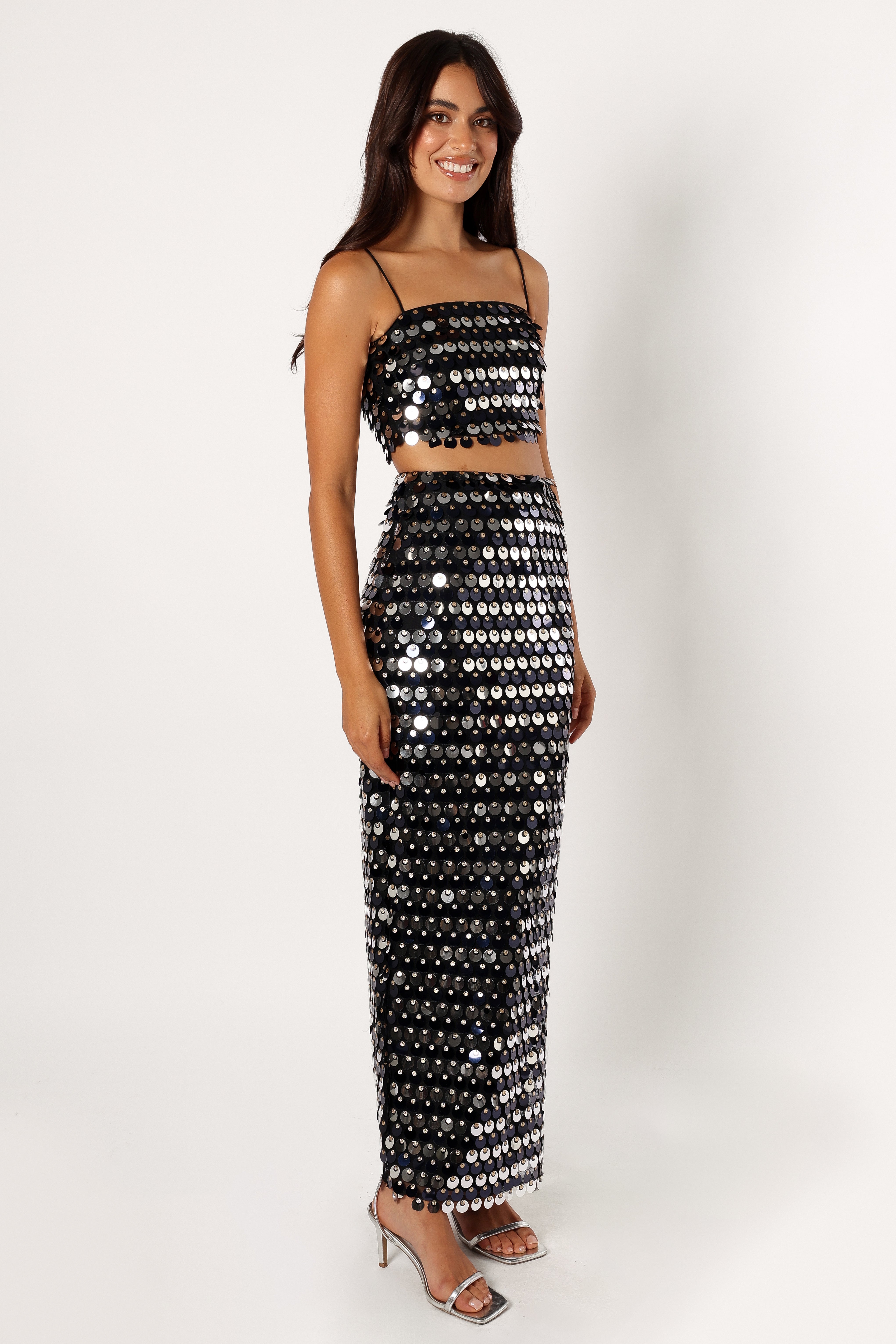 Cortez Maxi Skirt for Women - Flowy Long Black Skirt with High Waist | Perfect for Casual, Beach, and Boho Outfits