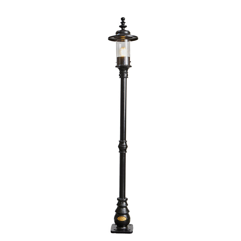Betley 1Lt Cast Iron Lamp Post - Outdoor Garden Lighting for Pathways, Driveways & Porches