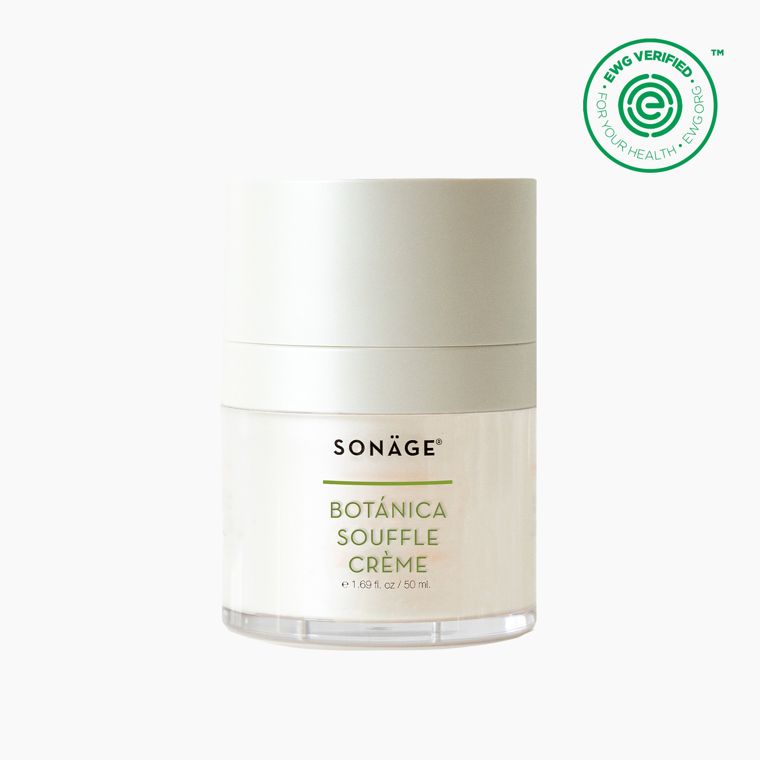Botanica Souffle Creme® - Lightweight Hydrating Face Moisturizer for Dry & Sensitive Skin | Day & Night Cream for Women & Men | Vegan & Cruelty-Free Skincare