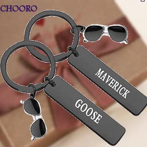 CHOORO BFF Keychain Set - Best Friend Jewelry Gift for Fans, Perfect for Birthdays, Anniversaries, and Daily Carry