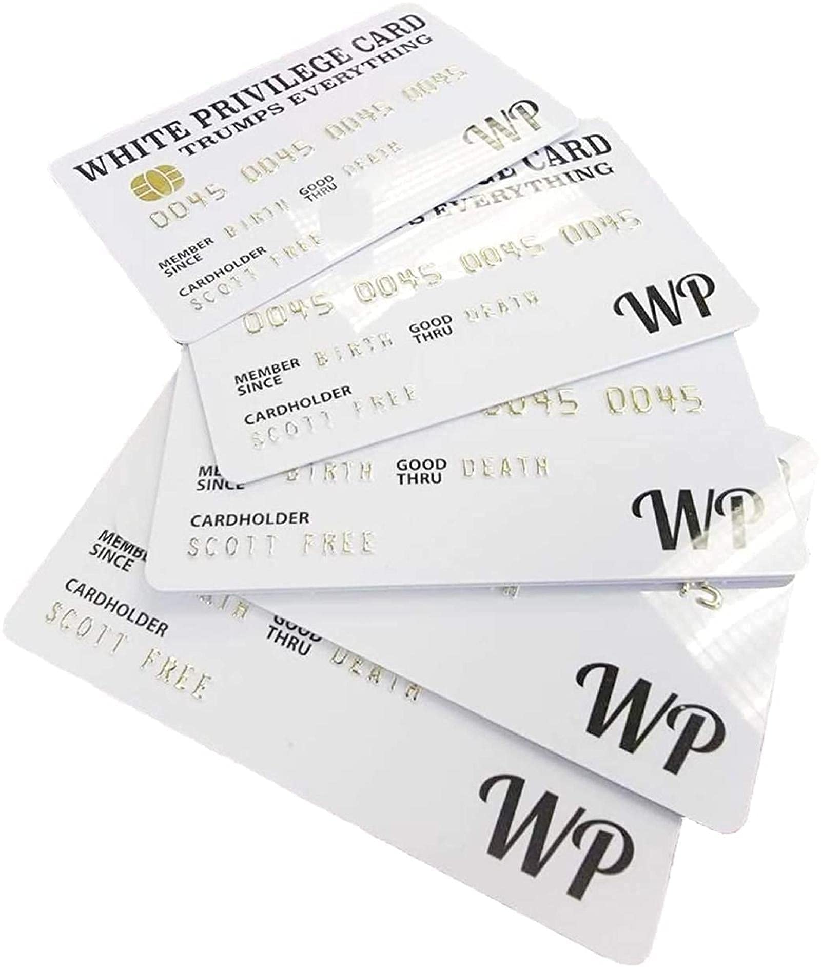 10PCS Fake Credit Card Sleeves - 3D PVC Funny Business Card Holder (3.34