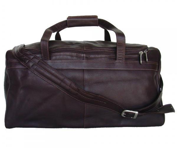 Premium Genuine Leather Small Duffel Bag for Men & Women - Traveler's Select Carry-On Weekender Bag - Perfect for Gym, Business Trips & Weekend Getaways