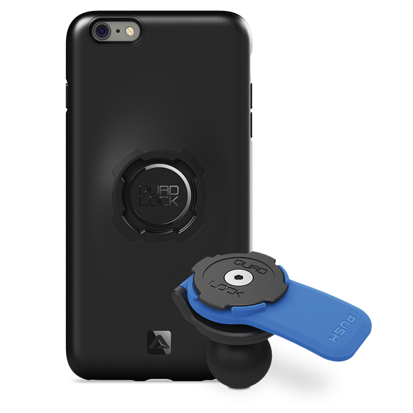 1 Ball Motorcycle Phone Mount Kit - Universal Adjustable Handlebar Holder for iPhone & Smartphones - Perfect for GPS Navigation & Hands-Free Riding