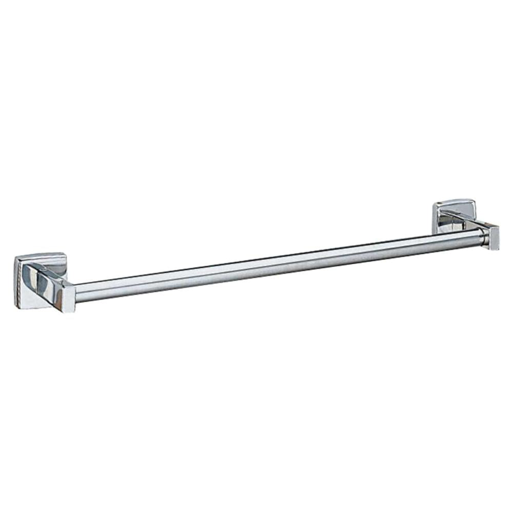 Bobrick B674 Stainless Steel Towel Bar - Surface Mounted Bathroom Accessory for Hand Towels - Bright Finish for Modern Homes & Commercial Spaces