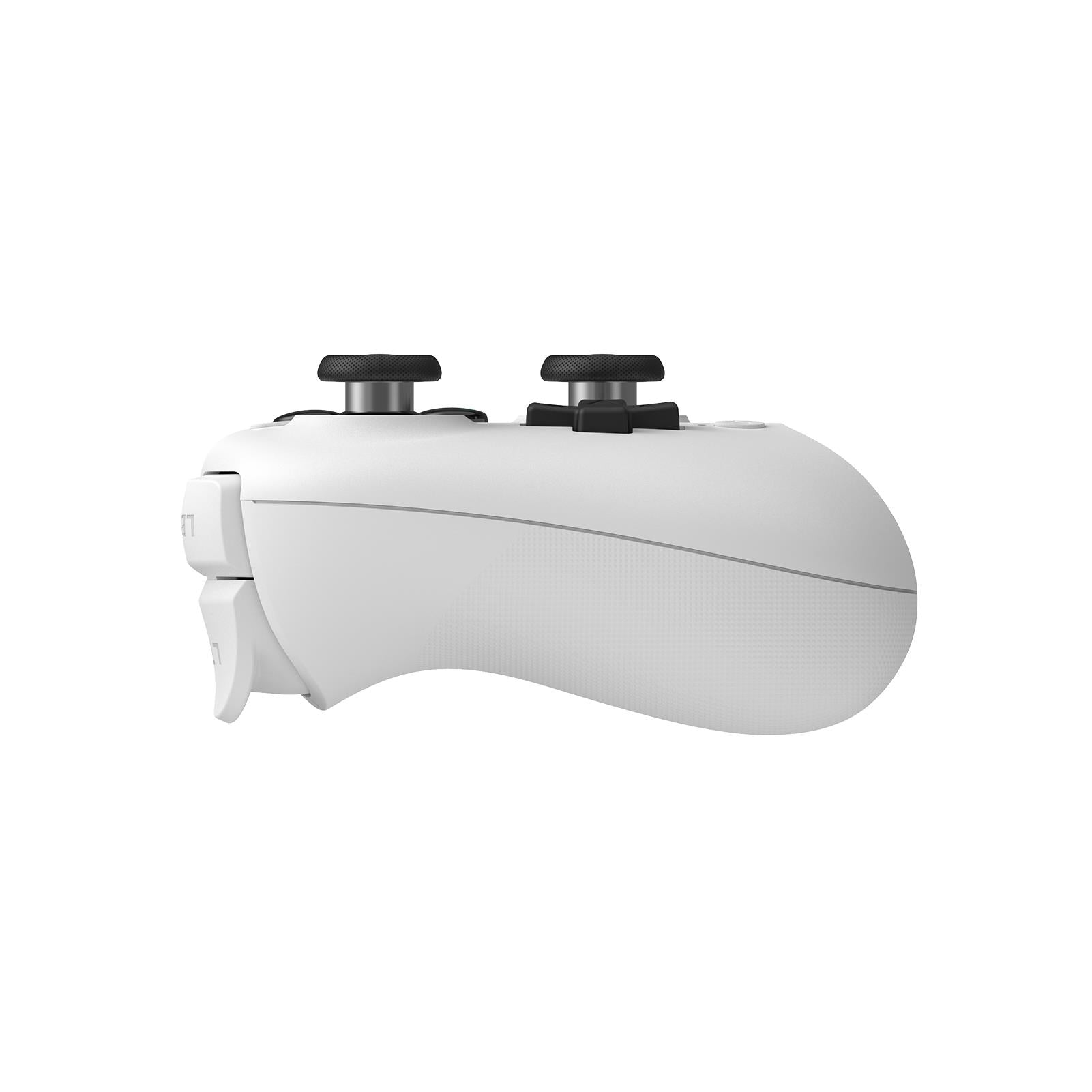 8BitDo Ultimate Wireless Bluetooth Mobile Gaming Controller for iPhone, Android, Switch - White | Ergonomic Design for Cloud Gaming, Mobile Esports & Retro Gaming