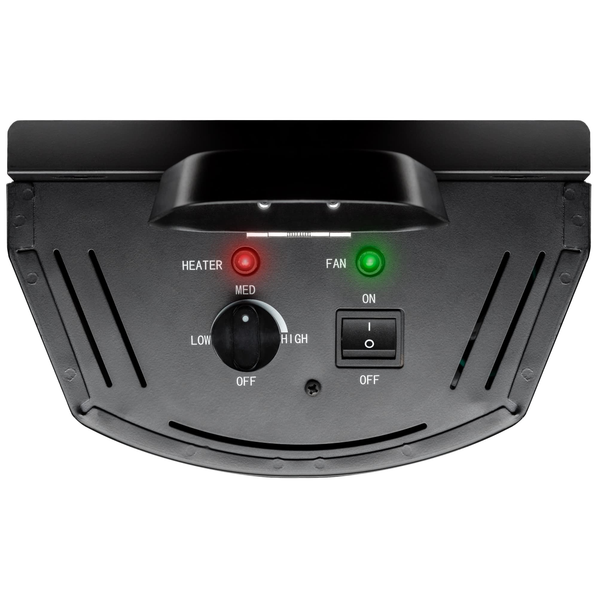 Climate Right 300W Electric Dog House Heater with Abrasion-Resistant Cord & 3 Fan Settings - Safe & Energy Efficient Pet Heater for Indoor/Outdoor Dog Houses, Kennels & Pet Enclosures - Perfect for Winter & Cold Weather Protection