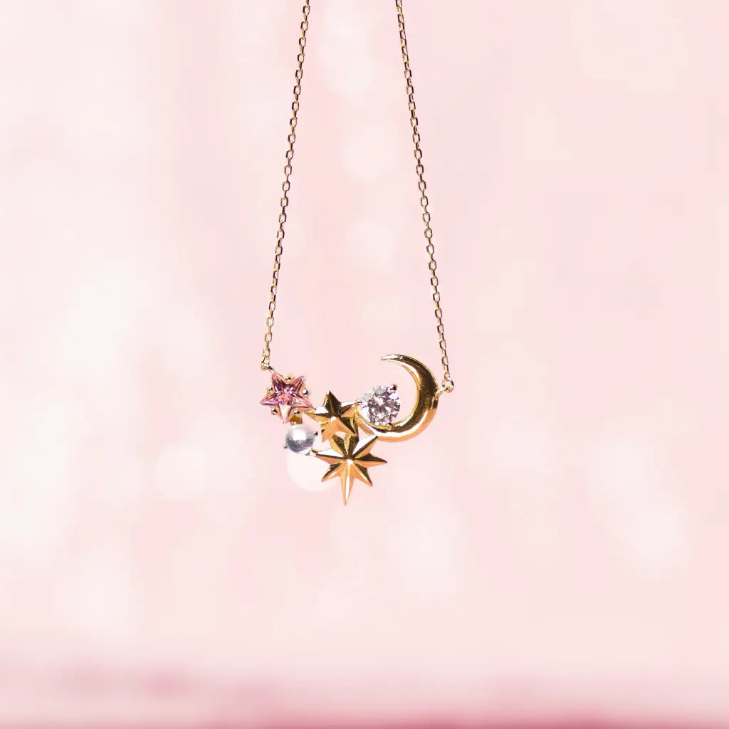 Danica Necklace for Women - Elegant Gold Pendant Jewelry Gift for Her - Perfect for Valentine's Day, Anniversary & Special Occasions