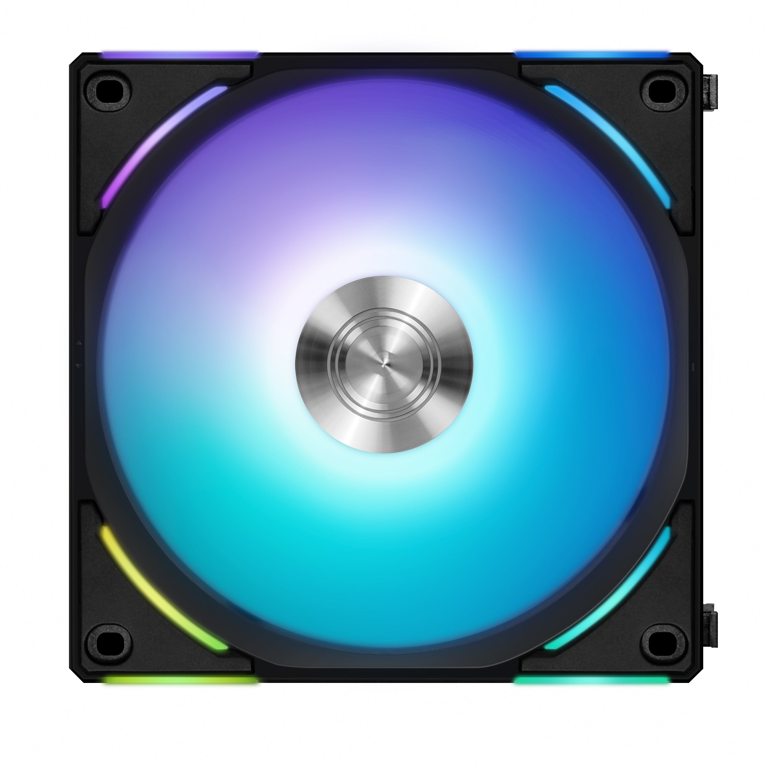 Lian Li UNI FAN AL120 V2 120mm RGB PWM PC Case Fan - High Performance Cooling for Gaming PC & Workstation (Black/White) - Perfect for Custom PC Builds, Liquid Cooling & Silent Operation