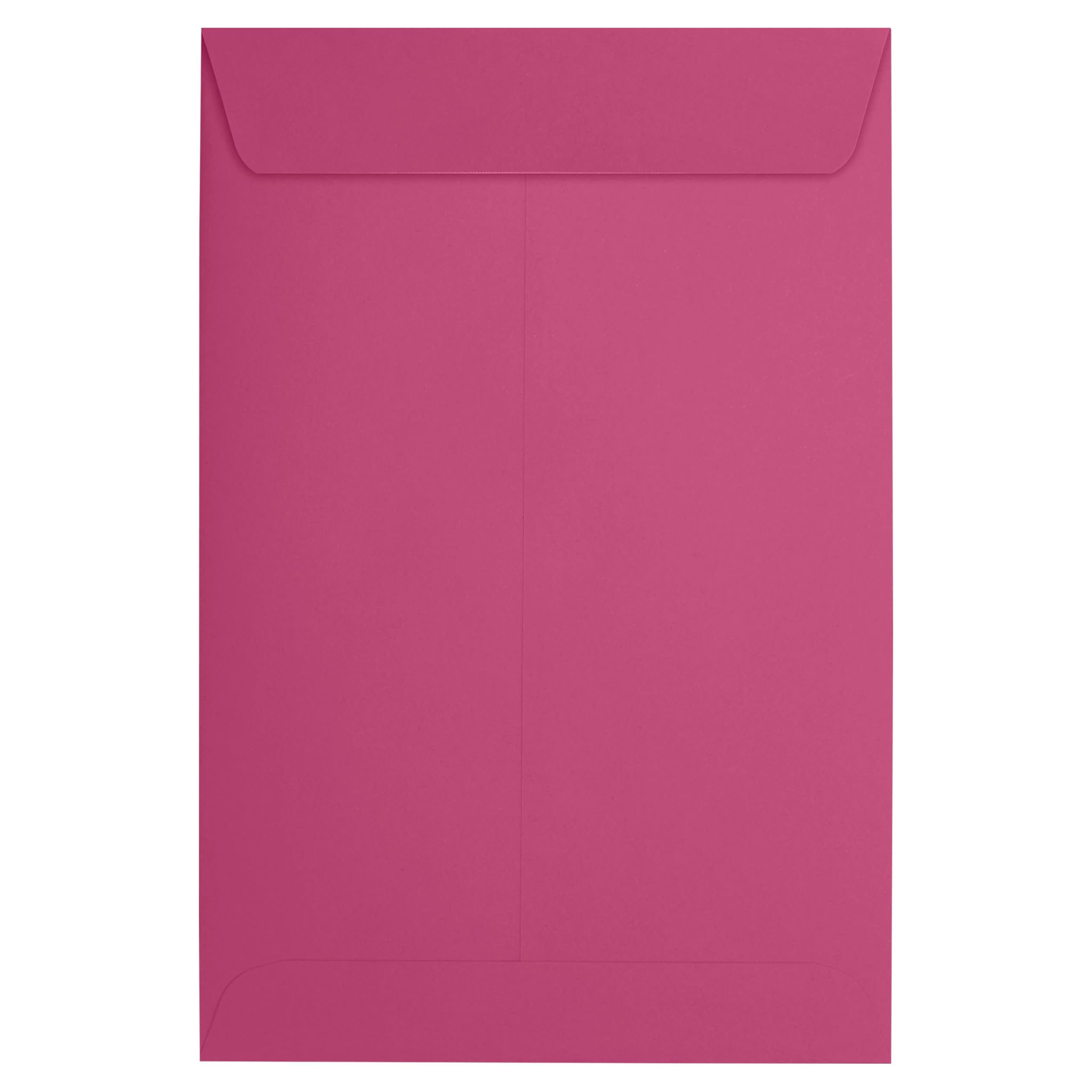 LUXPaper 6x9 Open End Envelopes - Self Seal, Magenta Pink, 80lb Text Weight, 1000 Pack - Perfect for Wedding Invitations, Business Mailers & Greeting Cards