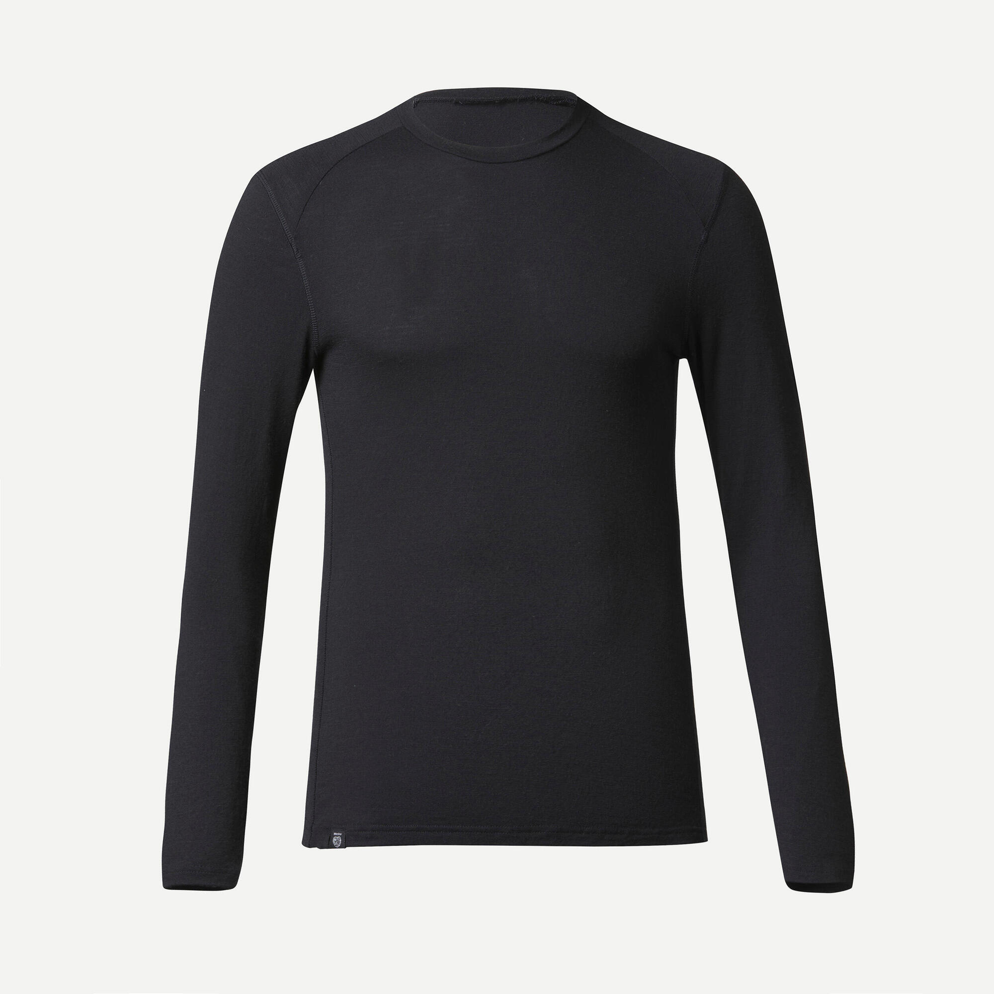 Simond Men's MT500 Long Sleeve 100% Merino Wool Base Layer T-Shirt - Warm Thermal Underwear for Hiking, Skiing & Outdoor Activities