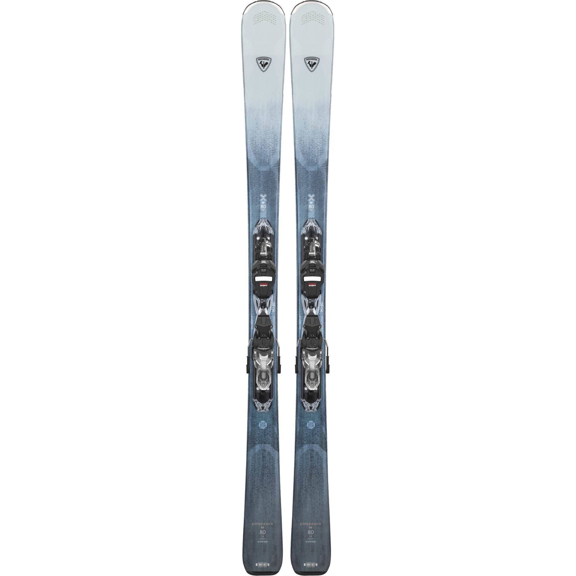 Rossignol 2024 EXPERIENCE W 80 CA Ski with XP11 Bindings - Women's All-Mountain Skis for Intermediate to Advanced Skiers | Perfect for Groomed Trails, Powder & Freeride